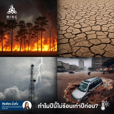 ทำไมปีนี้ไม่ร้อนเท่าปีก่อน?