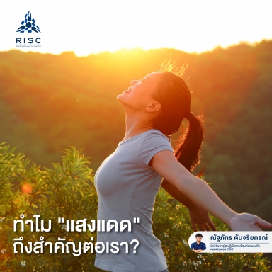 ทำไม "แสงแดด" ถึงสำคัญต่อเรา?​